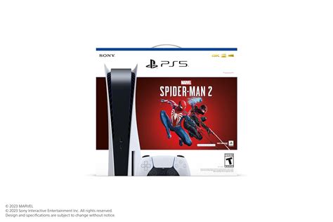 Amazon.com: PlayStation®5 Console – Marvel’s Spider-Man 2 Bundle ...