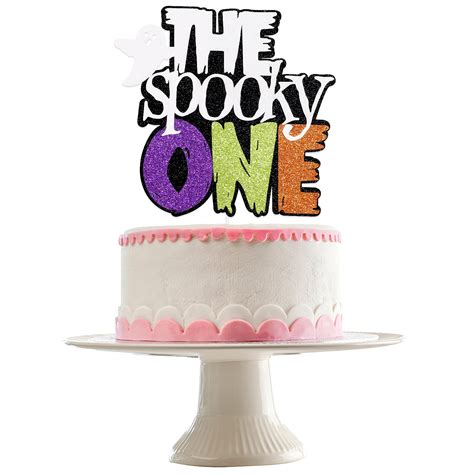 Buy Glitter The Spooky One Cake Topper Halloween St Birthday Cake