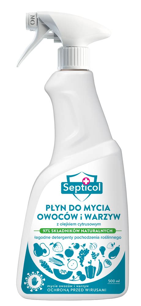 Septicol P Yn Do Mycia Owoc W I Warzyw Ml Sklep Bee Pl