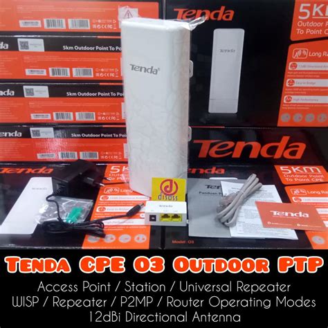 Jual Tenda Wireless Router Outdoor Cpe Km Cpe O Barang Terbatas