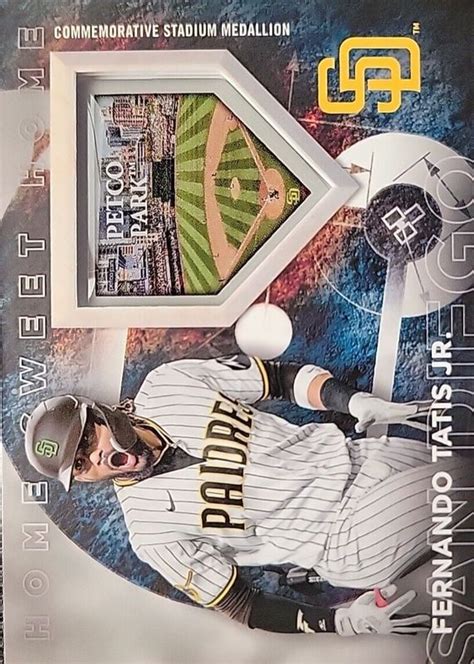 Fernando Tatis Jr 2024 Topps HSH FT Home Sweet Home Stadium Medallion