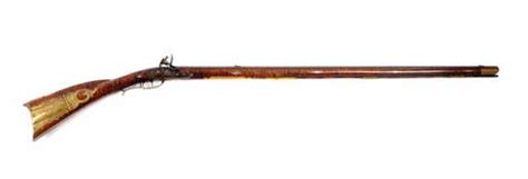 A Contemporary Flintlock Kentucky Long Rifle By Carl