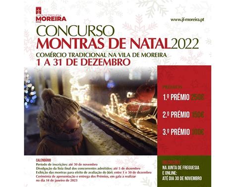 Moreira Da Maia Promove Concurso De Montras De Natal