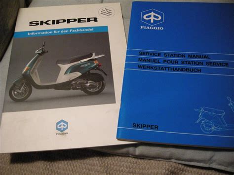 Piaggio Skipper Roller Werkstatt Handbuch Vespa Comprare Su Ricardo