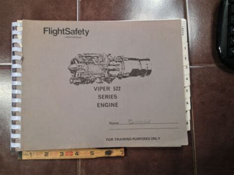 Flightsafety Viper 521 And 522 Series Engine Training Manual Ebay