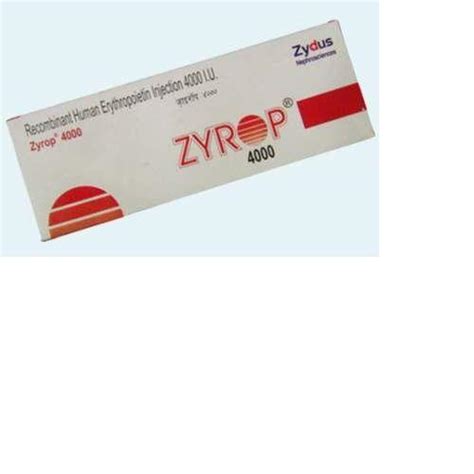 Zyrop 10000 Iu Injection At Best Price In Patna Pharma Brothers