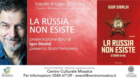 Igor Sibaldi Ft Silvia Pernarella Presentazione Libro La Russia Non