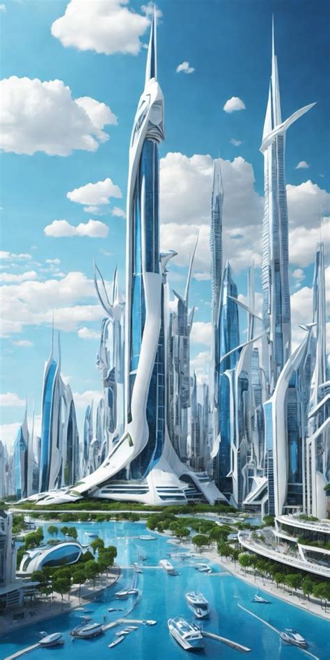 Futuristic City 2030 | Futuristic city, Fantasy art landscapes, Future ...