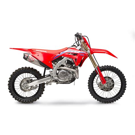 Honda Crf450r Rx 2021 Yoshimura Rs 12 Titanium Full System Titanium Header And Silencer Carbon