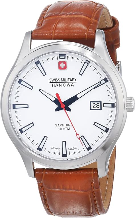 Swiss Military Hanowa Reloj Anal Gico Para Hombre De Cuarzo Con Correa