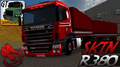 Grand Truck Simulator Skin Scania Trackingder