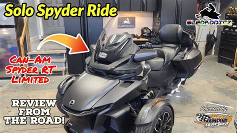 Can Am Spyder RT Limited On Road Review Mike Heads Out For A Solo