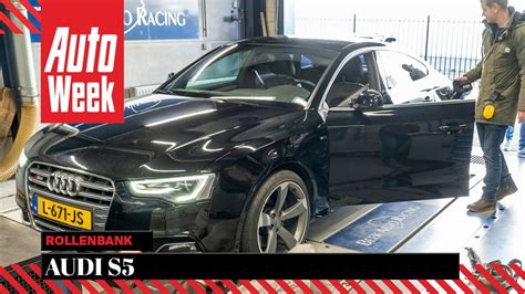 Audi S5 Quattro Sportback Op De Rollenbank YouTube