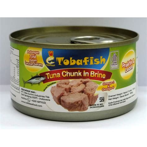 Jual Tobafish Tuna Chunk In Brine Tuna Dalam Larutan Garam Tuna Kaleng