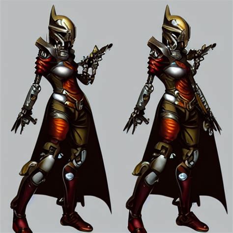 Prompthunt Warforged Swashbuckler Female Robot Fantasy D D