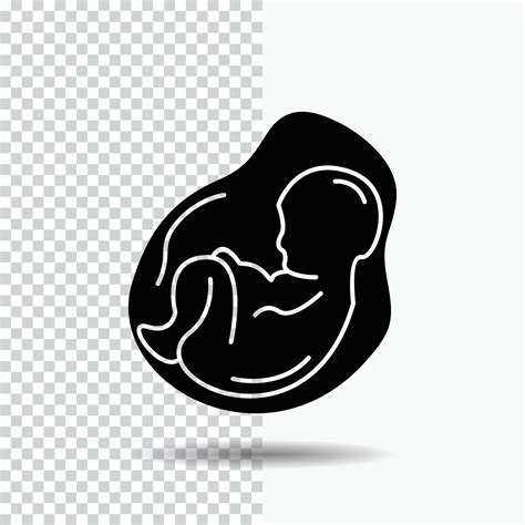 Baby Pregnancy Pregnant Obstetrics Fetus Glyph Icon On Transparent