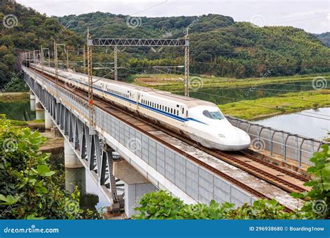 Shinkansen N700 High-speed Trains Operated By Japan Rail JR At ...