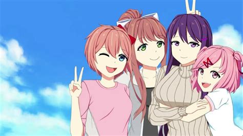 The Literature Club Blue Skies Mod Ddlc