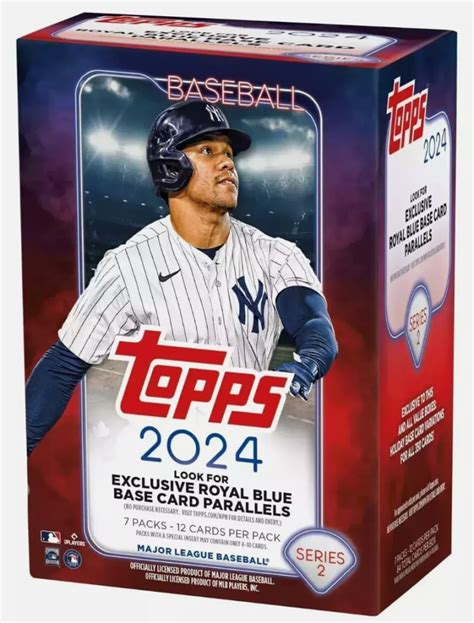 Topps Series Baseball Factory Sealed Value Blaster Box Cards