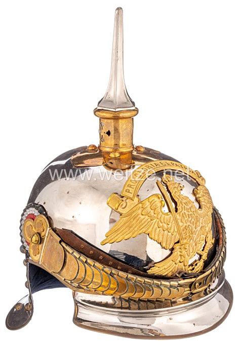 Preußen Helm in Luxusqualität für Offiziere im Leib Kürassier Regiment