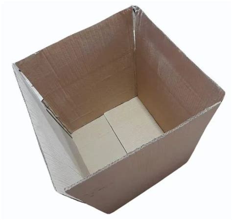 Brown Single Wall 3 Ply Corrugated Box At Rs 15 Piece 3 Ply Box In