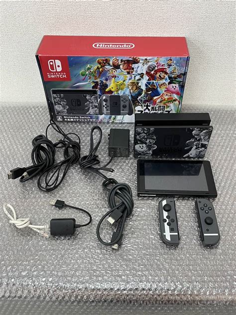 【やや傷や汚れあり】nintendo任天堂ニンテンドーswitchスイッチ大乱闘スマッシュブラザーズspecialセットhac