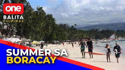 Water Activities Sa Boracay Patok Sa Mga Turista Youtube