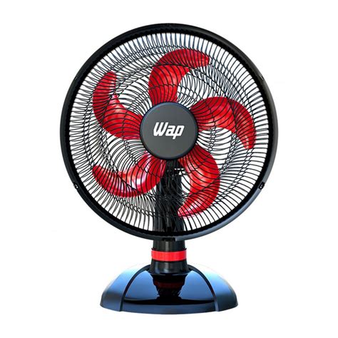 Ventilador de Mesa wap Rajada Turbo FW046360 40cm 5 Pás 3 Velocidades