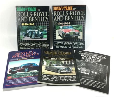 Böcker Five Brooklands Books Portfolios Bentley Catawiki