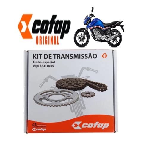 Kit Relacao Tracao Transmissao Cg Titan Fan Cargo Start 160 2015 2016