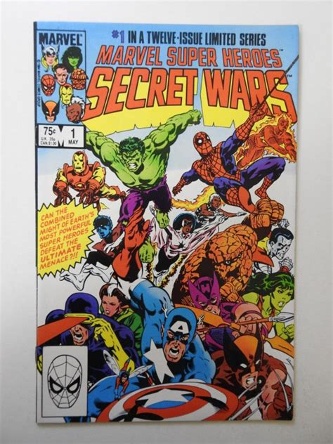 Marvel Super Heroes Secret Wars 1 1984 VF Condition Comic Books