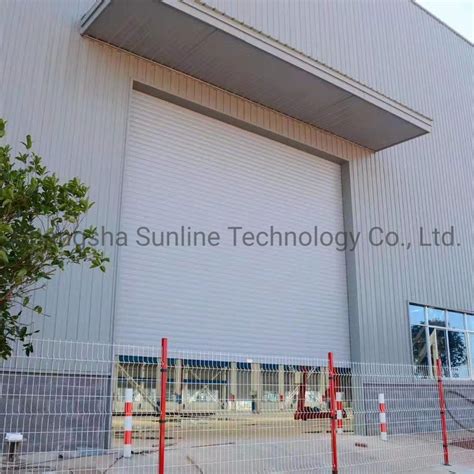 China Motorized Electric Warehouse Fire Proof Security Roller Shutter Door China Warehouse