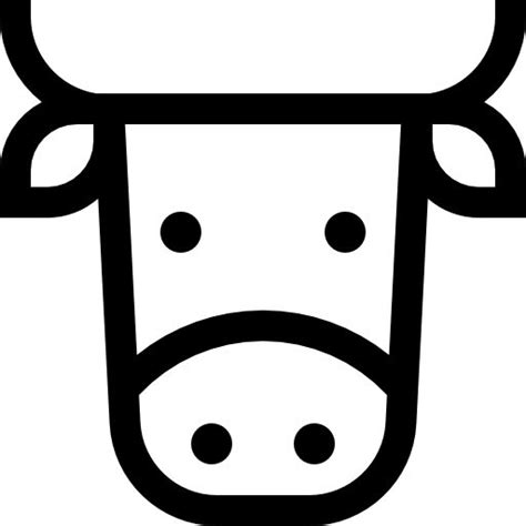 Cow Free Vector Icons Designed By Freepik In 2023 Free Icons Cow