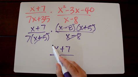 Multiply Rational Expressions Examples