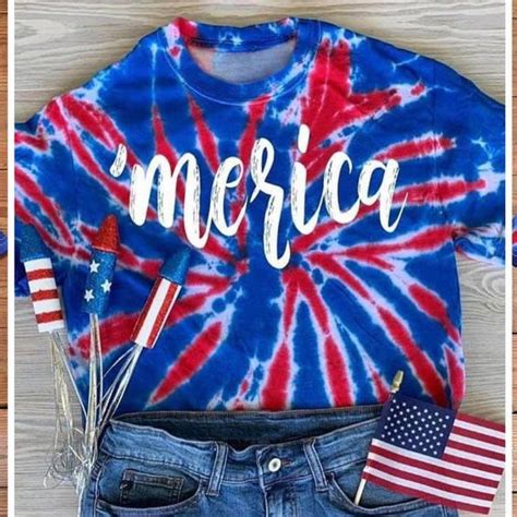 10 Creative DIY 4th of July Tie Dye Shirt Ideas – Most Trend