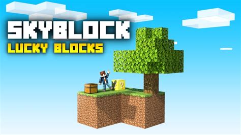 Skyblock Lucky Blocks By Fall Studios Minecraft Marketplace Map