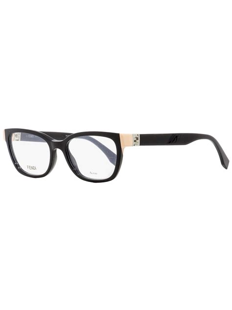 Fendi Eyeglasses 0130 029a Black 51mm