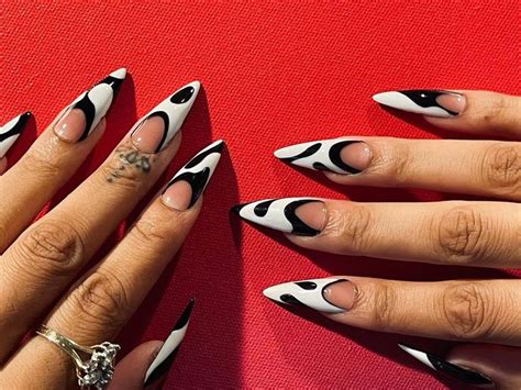 Pin By Kristy Roberson On You Fancy Huh Cute Nails Edgy Nails Long