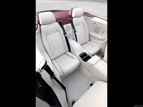 2011 Maserati GranCabrio - Interior Rear Seats View Photo | Caricos