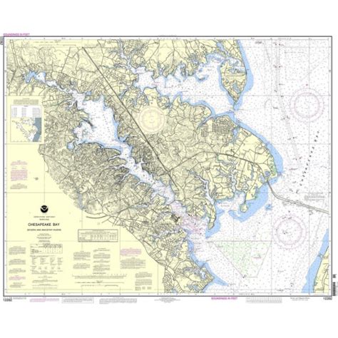 Noaa Chesapeake Bay Severn And Magothy Rivers