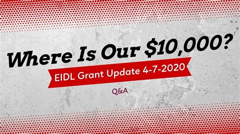 Where Is Our 10 000 EIDL Grant YouTube