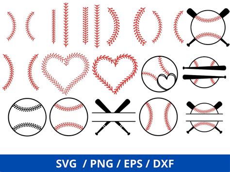 Baseball Svg Bundle Baseball Svg Baseball Stitches Svg Baseball