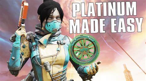 HOW TO GET OUT OF PLATINUM EASILY SOLO Apex Legends Season 8 Ranked