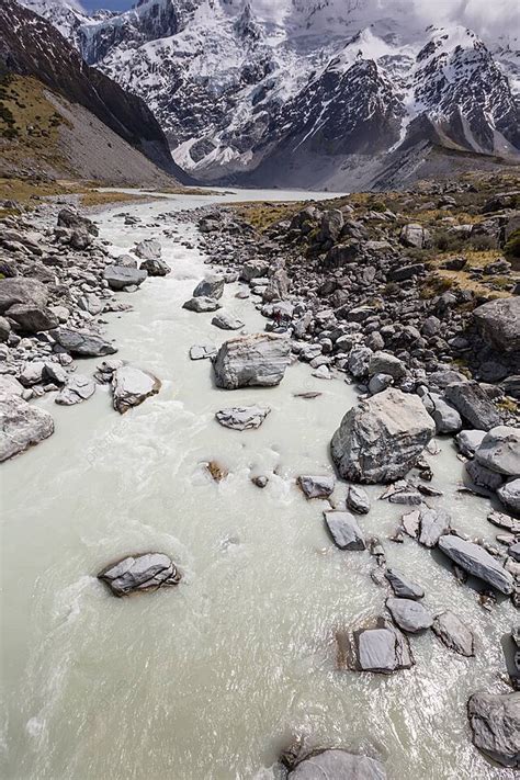 Aoraki Mount Cook National Park Winter Mt Beautiful Photo Background ...