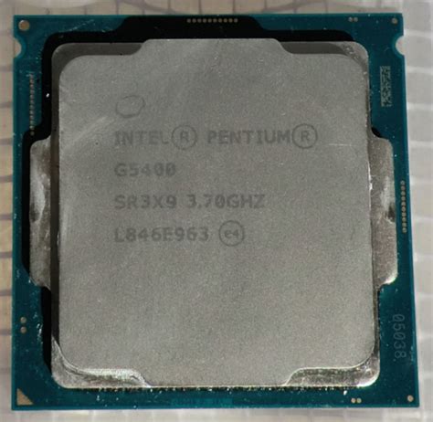 Yahoo オークション Intel Pentium Gold G5400 Lga1151