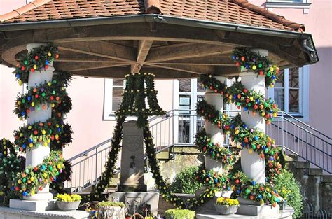 Ostern 2023 schönsten Osterbrunnen im Landkreis Haßberge