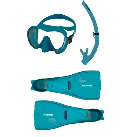 BEUCHAT Set ATOLL FMS Diving Fins Mask Snorkel