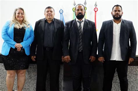 Eleita A Nova Mesa Diretora Da C Mara Municipal De Araputanga Para O