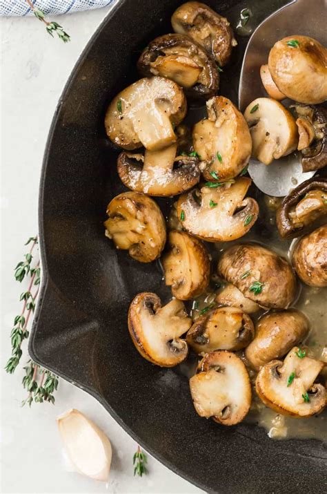 Sautéed Mushrooms with Wine and Garlic Recipe - Rachel Cooks®