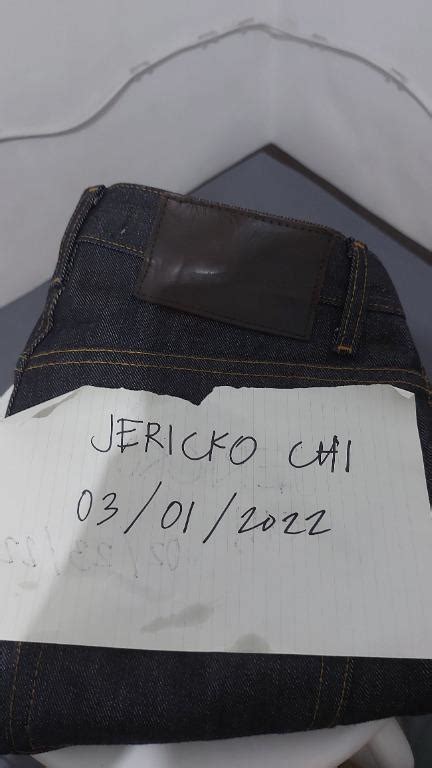 Naked And Famous Left Hand Twill Selvedge Size X Easy Guy Men